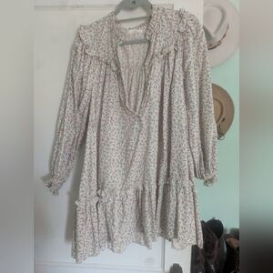 Doen Floral Nightgown Organic Cotton